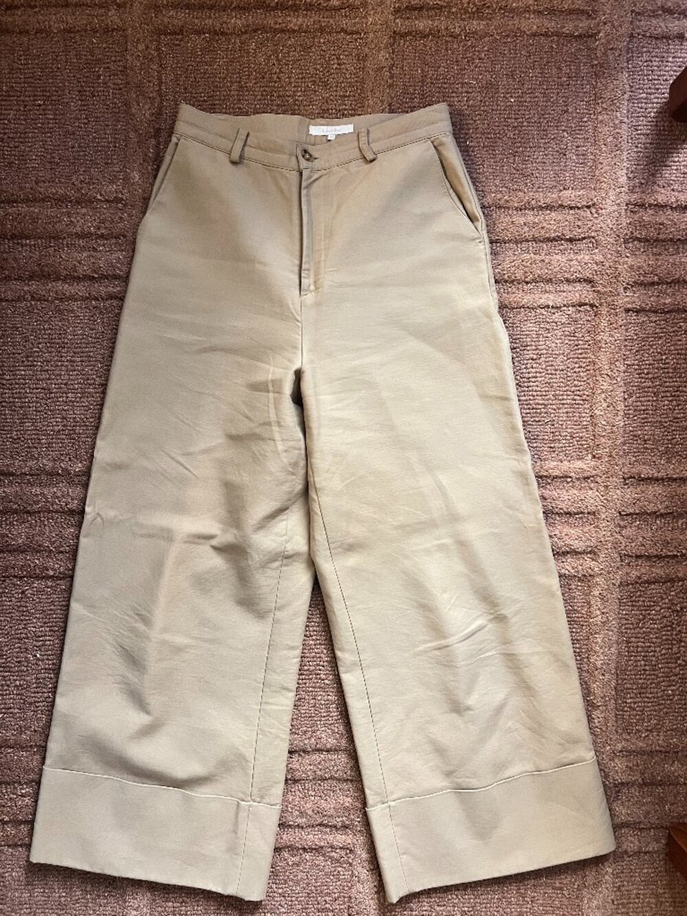 3.Another Wide-Leg Khaki Pants Trousers – Size M